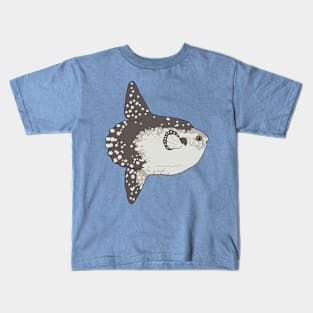 Ocean Sunfish (Mola Mola) Kids T-Shirt